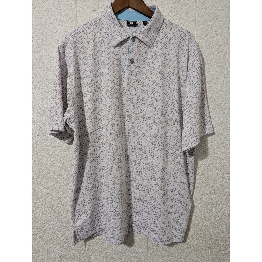 Fj FootJoy Polo Shirt, Golf,Mens,Xl,Nwot, Stretch, Causal,